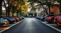 rent driveway for income