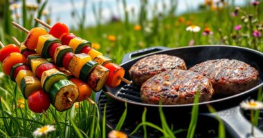 vegan grill summer feast