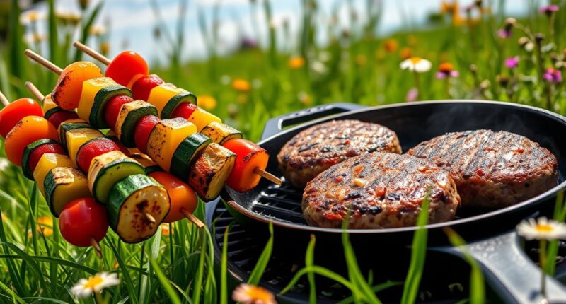 vegan grill summer feast