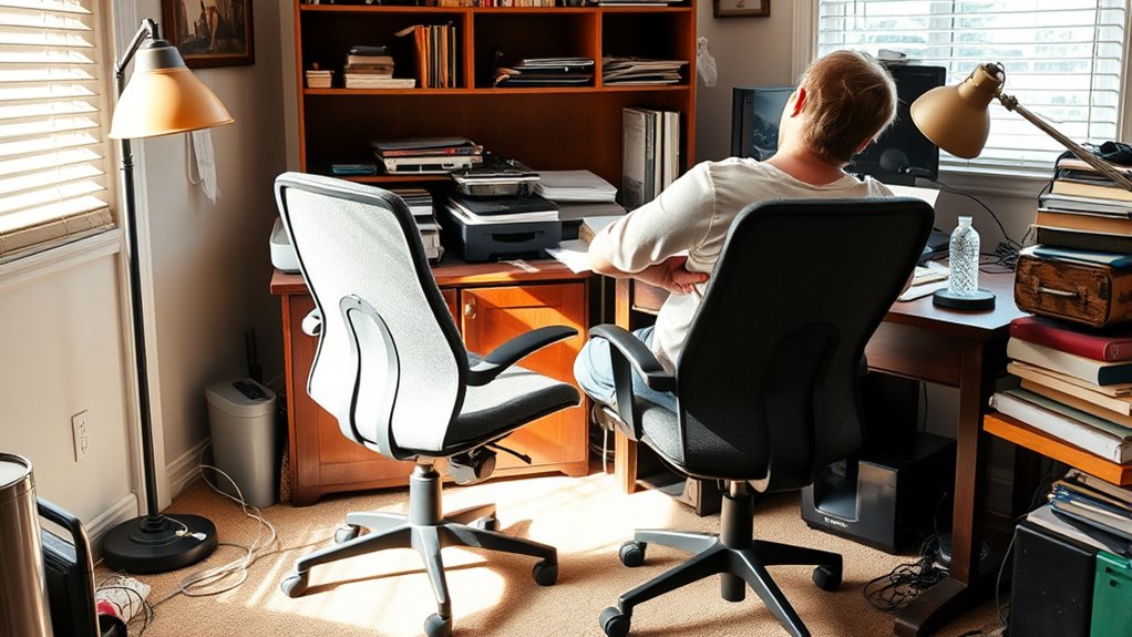 choose ergonomic desk setup