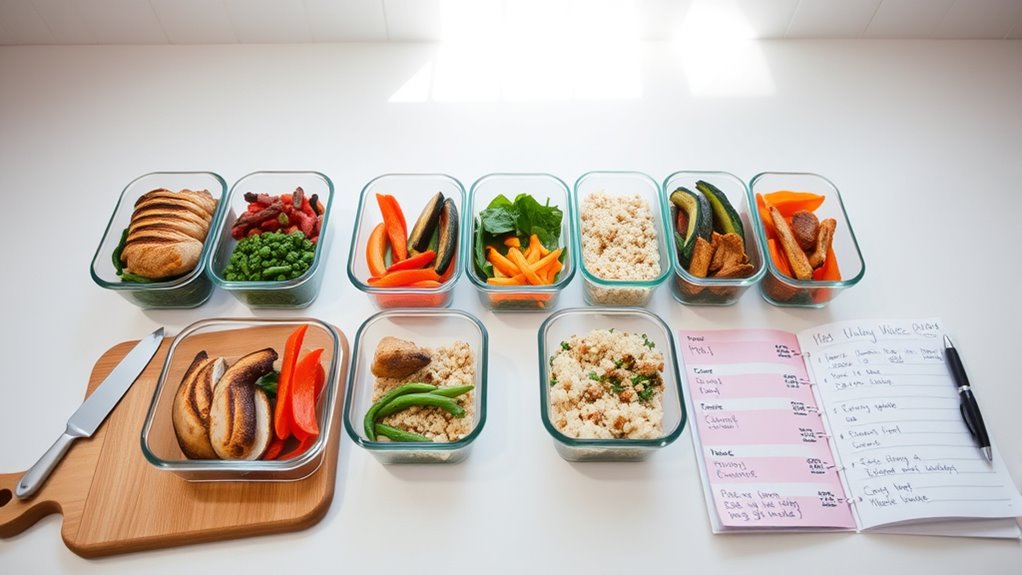 consistent balanced meal planning