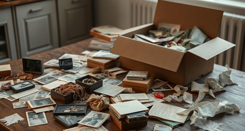 hidden challenges of sentimental decluttering
