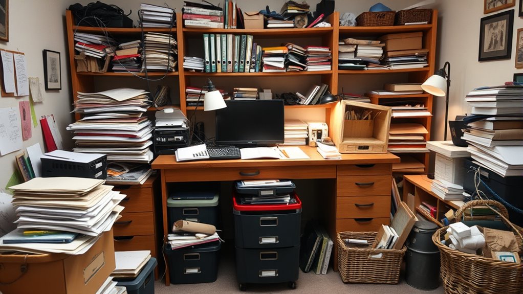 optimize home office storage
