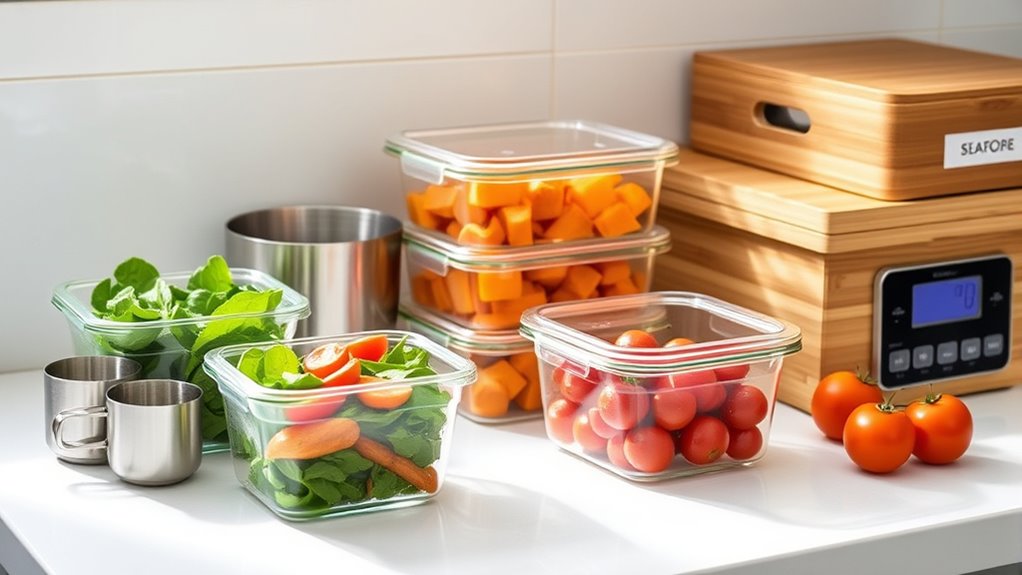 proper airtight container organization