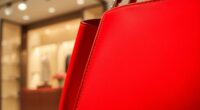 valentino s iconic red dominance