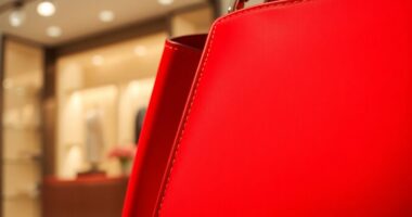 valentino s iconic red dominance