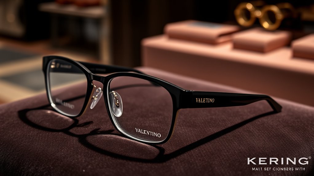 valentino kering eyewear partnership