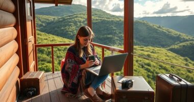 balancing home and travel