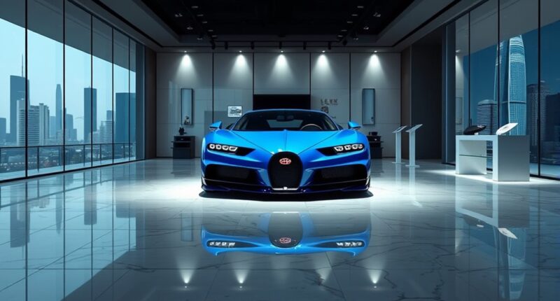 bugatti s china showroom opening