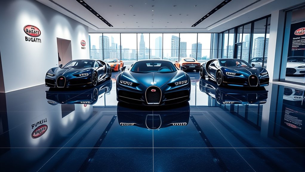 bugatti s chinese showroom launch