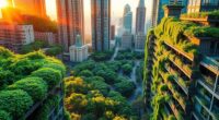 cities increasing green areas