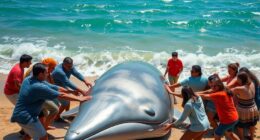 community bands together to rescue