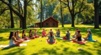 community focused wellness retreats