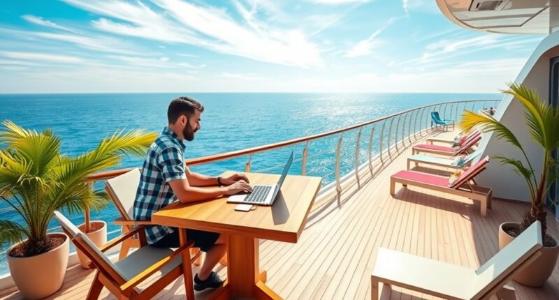 cruise ship digital nomads