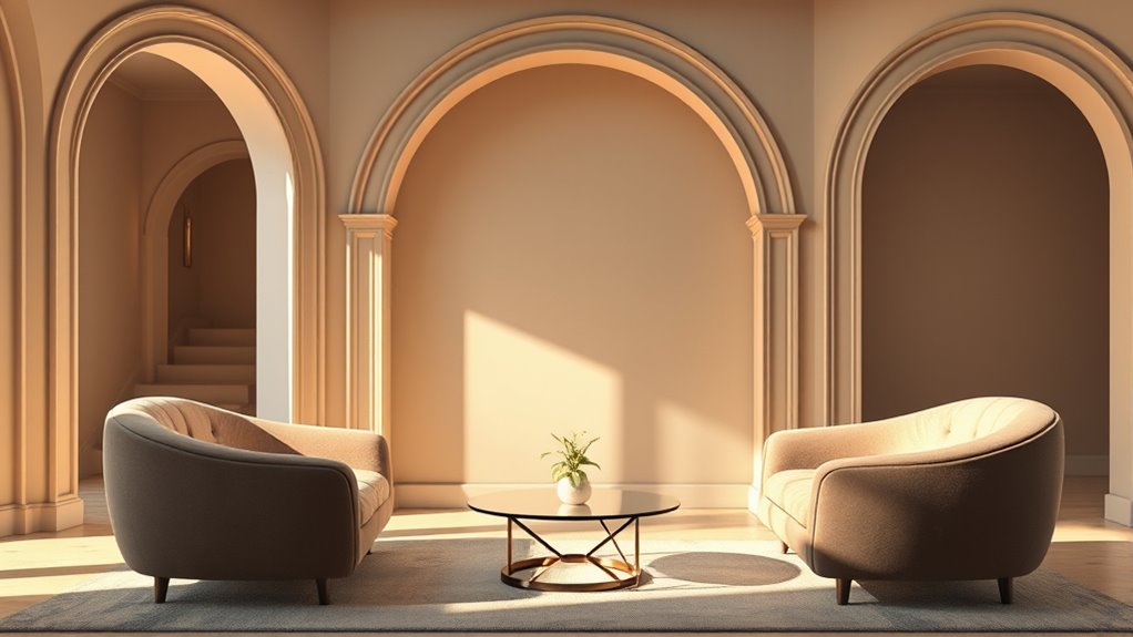 curves colors materials comfort