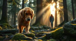 dog hero rescues missing woman