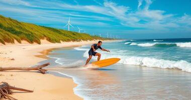 eco friendly surfboards green beaches