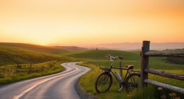 enjoying scenic slow travel