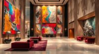 hotels showcasing art collections