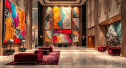 hotels showcasing art collections