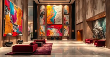 hotels showcasing art collections