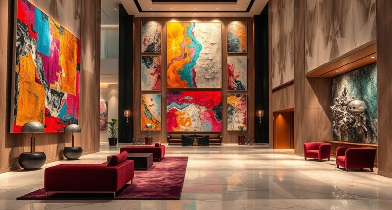 hotels showcasing art collections