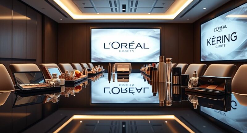 kering simplifies through l oreal