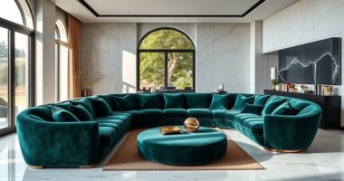 large scale furniture trend