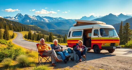 senior travelers embracing mobility