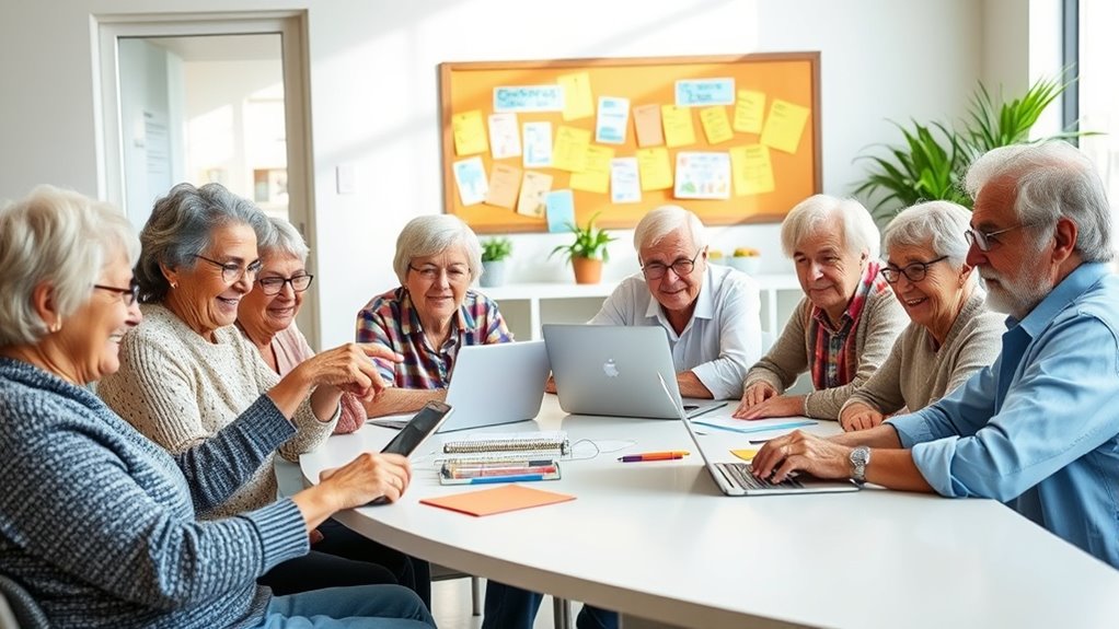 seniors embrace digital technology