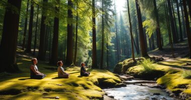 wellness retreats breath forest digital