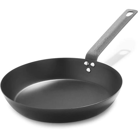 Merten & Storck 10” Carbon Steel Frying Pan