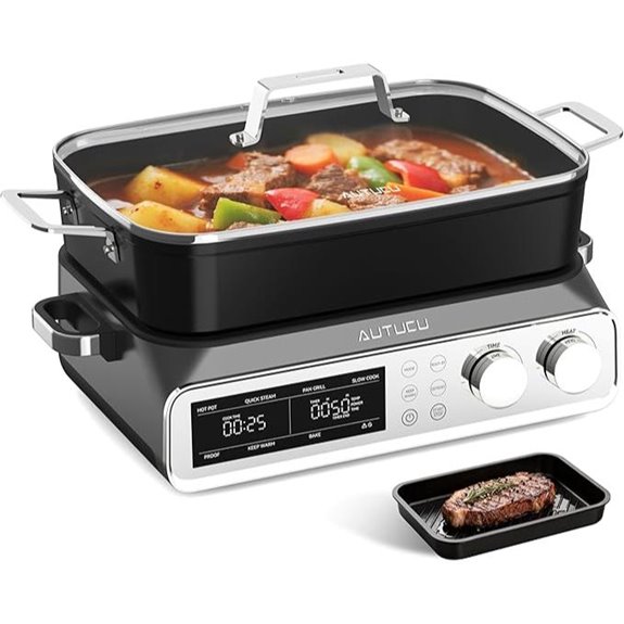 N21NA Pro 10 Qt Slow Cooker with Accessories
