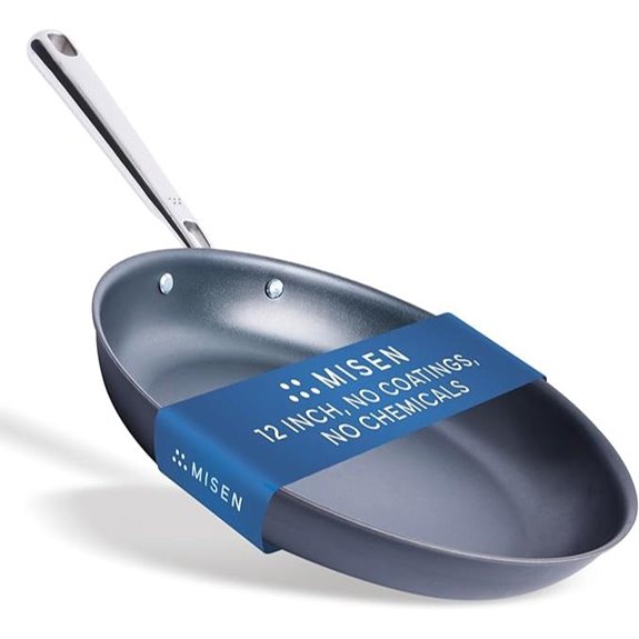Misen Carbon Nonstick Frying Pan 12 Inch