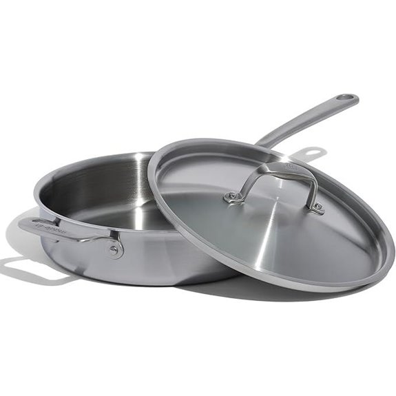Made In 3.5 Quart Stainless Steel Saute Pan