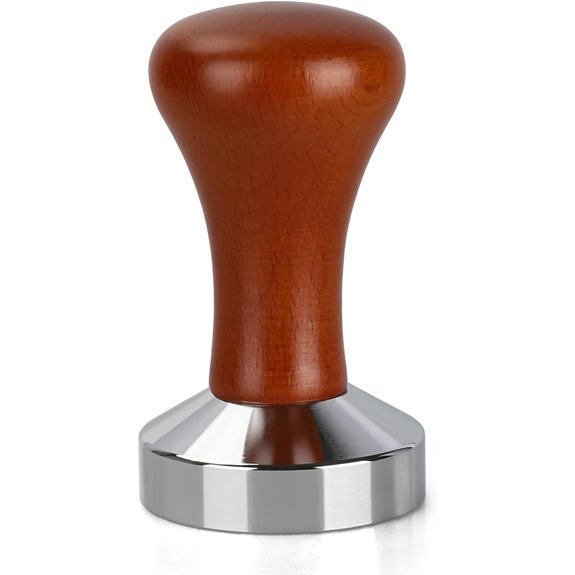 51mm Espresso Tamper with Wooden Handle