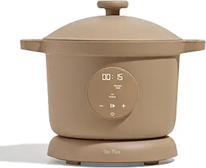 Our Place Dream Cooker 6 Qt Multicooker with Touchscreen