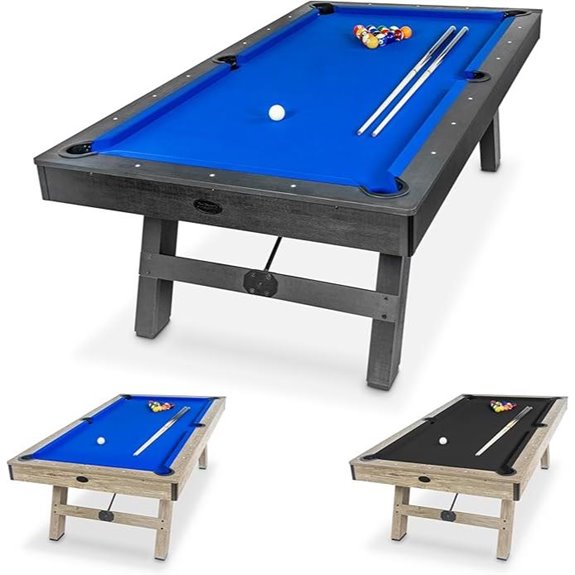 GoSports 8ft Pool Table Set with Accessories