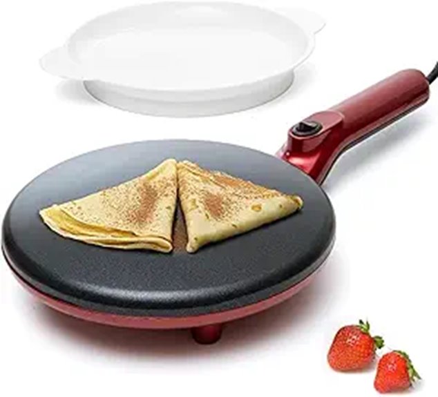 Moss & Stone Electric Crepe Maker 8 Inch