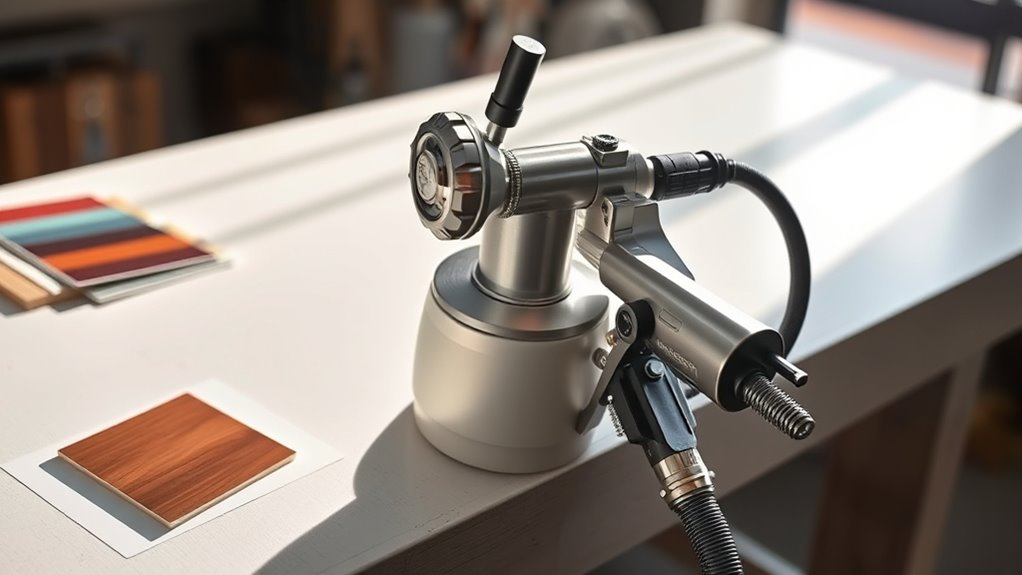 adjustable spray and cleaning