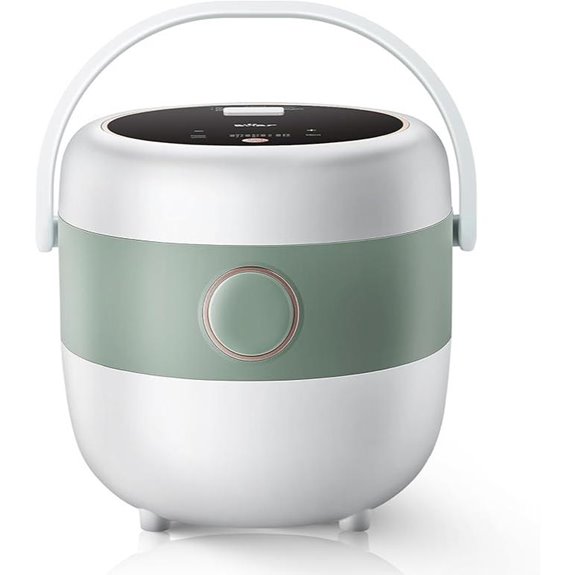 Bear 3-Cup Touchscreen Rice Cooker with 3D Heating