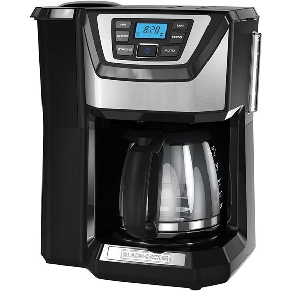 Black and Decker 12-Cup Mill & Brew Coffeemaker