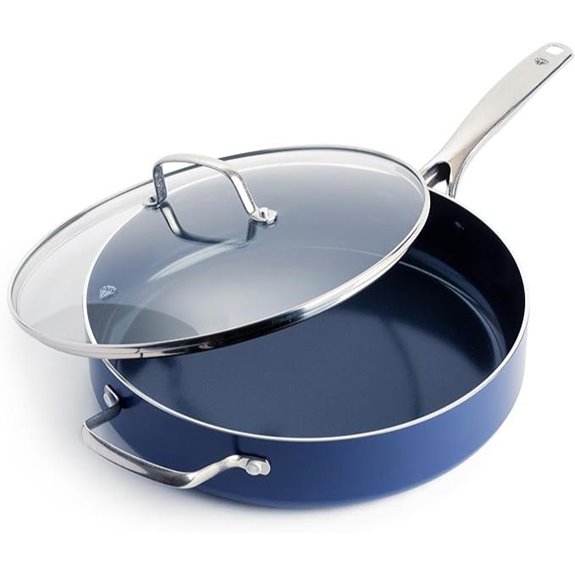 Blue Diamond 5QT Saute Pan with Lid