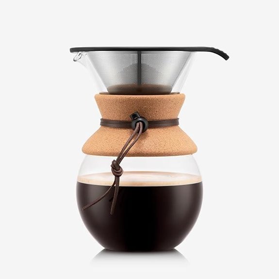 Bodum 34oz Pour Over Coffee Maker with Stainless Filter
