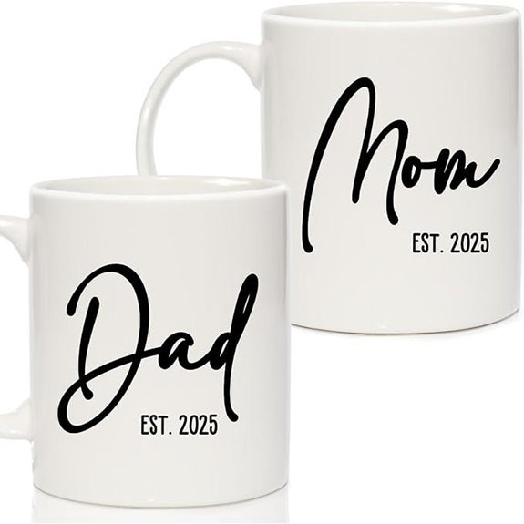 Breezy Valley New Parents Gift Mug Set