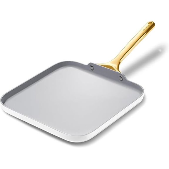 Caraway 11” Non-Stick Ceramic Square Griddle Pan