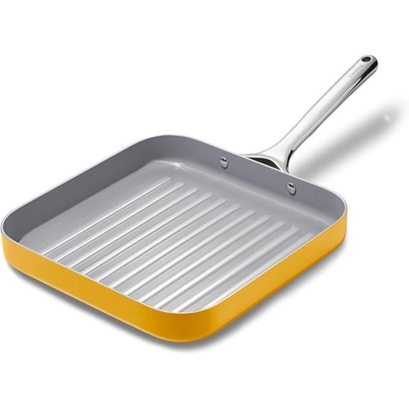 Caraway 11” Non-Stick Ceramic Square Grill Pan