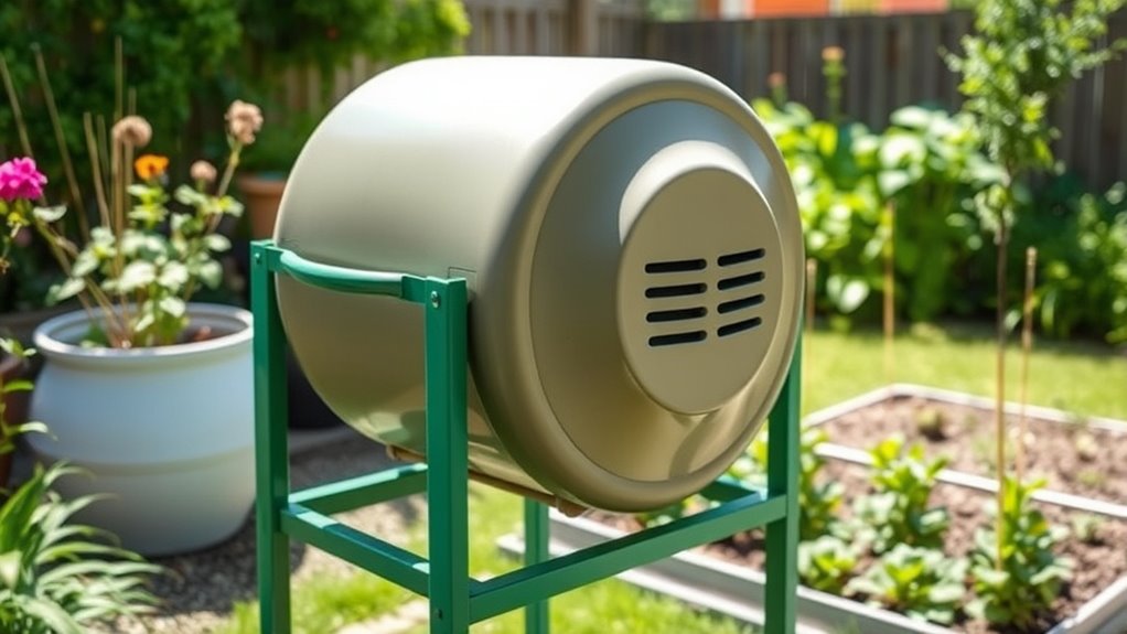 choosing durable user friendly compost tumblers