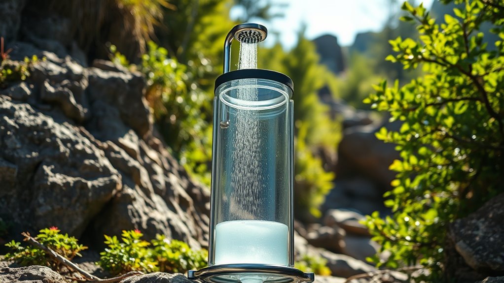 choosing portable outdoor showers