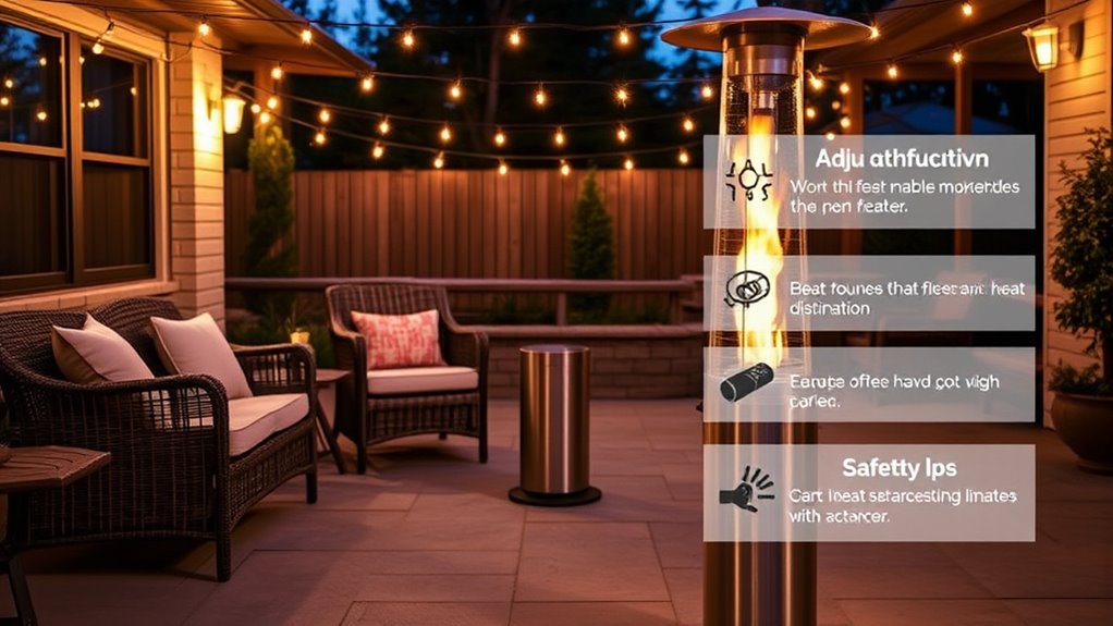 choosing safe efficient patio heaters